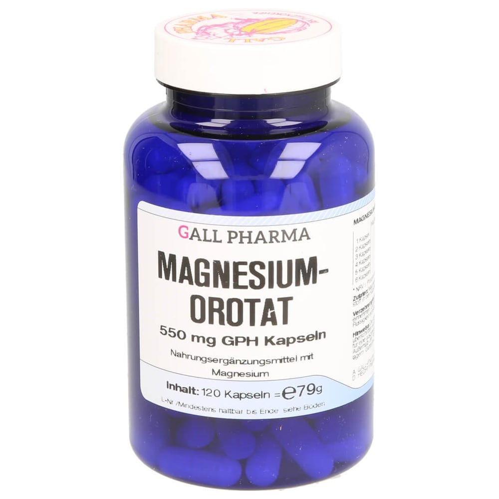 Magnesiumorotat 550 Mg Gph