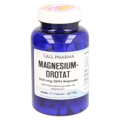 Magnesiumorotat 550 Mg Gph
