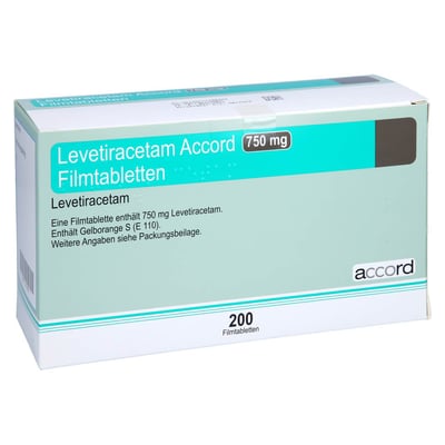 Levetiracetam Accord 750 mg