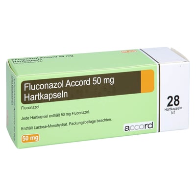 Fluconazol Accord 50 mg Hartkapseln Produktbild 1