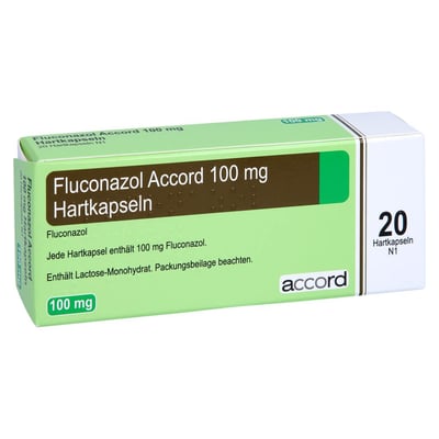 Fluconazol Accord 100 mg Hartkapseln Produktbild 1
