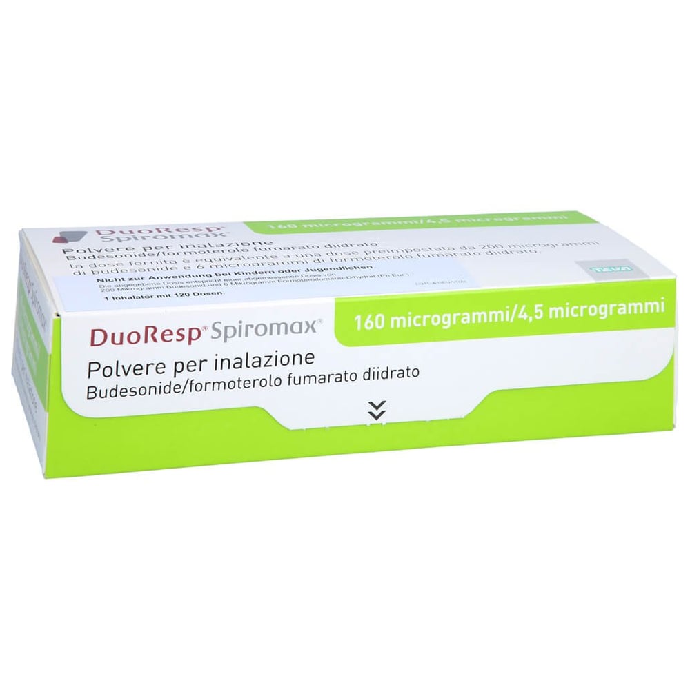 DuoResp Spiromax 160 Mikrogramm/4,5 Mikrogramm/Dosis