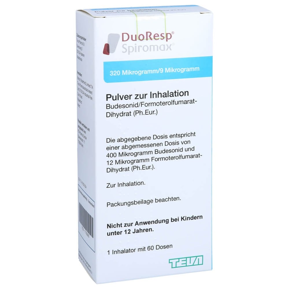 DuoResp Spiromax 320 Mikrogramm/9 Mikrogramm/Dosis