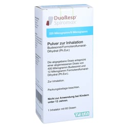 DuoResp Spiromax 320 Mikrogramm/9 Mikrogramm/Dosis