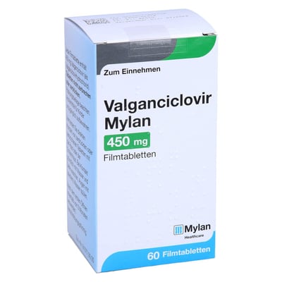 Valganciclovir Mylan 450 mg Filmtabletten