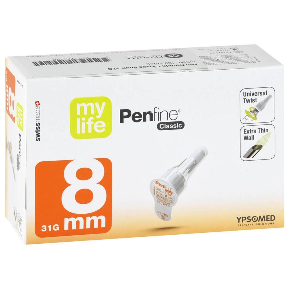 Pen Nadeln Classic 8mm 31G