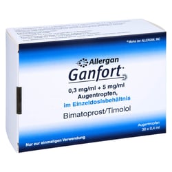 Ganfort 0,3 mg/ml+5 mg/ml AT in Einzeldosisbeh.