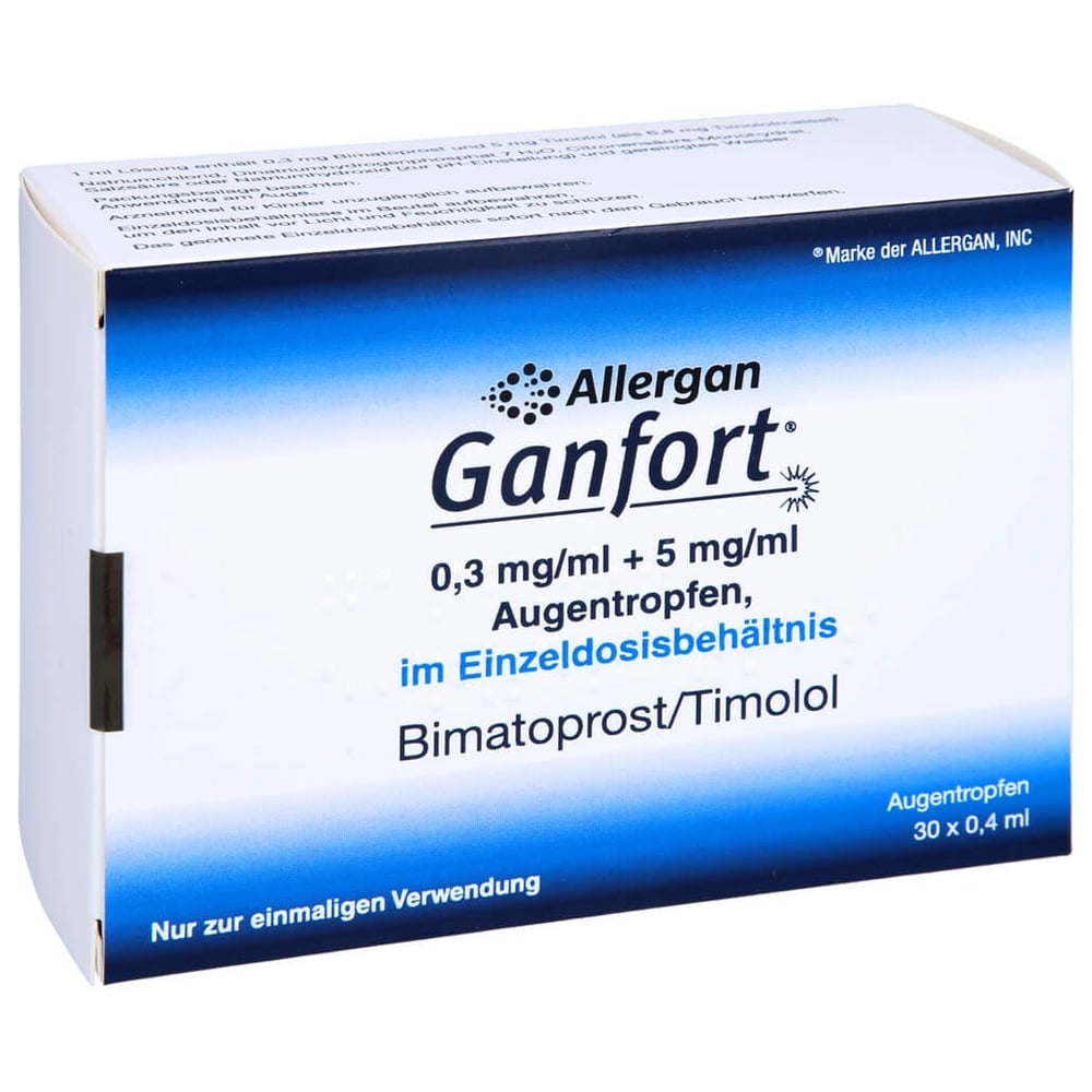 Ganfort 0.3mg/ml+5mg/ml AT in Einzeldosisbeh.
