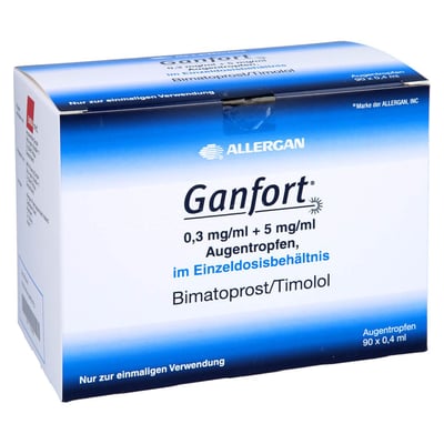 Ganfort 0,3 mg/ml+5 mg/ml AT in Einzeldosisbeh. Produktbild 1