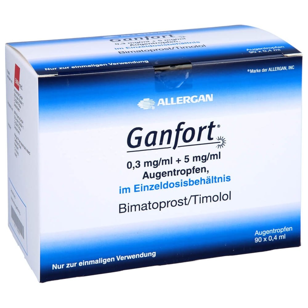 Ganfort 0.3 mg/ml+5mg/ml AT in Einzeldosisbeh.