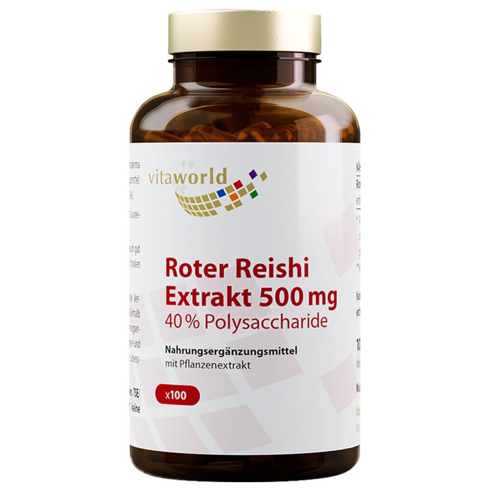 Roter Reishi Extrakt 500mg