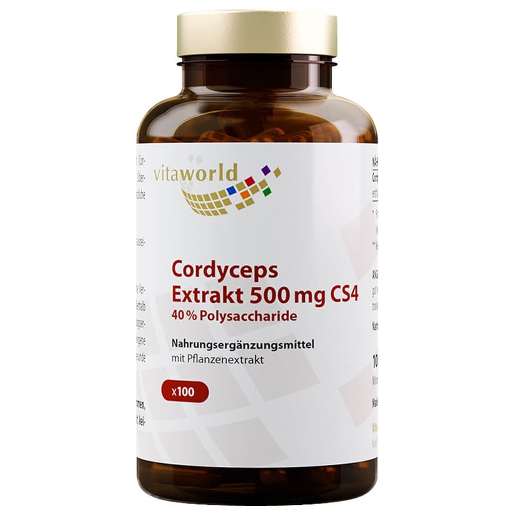 Cordyceps Extrakt 500mg Cs