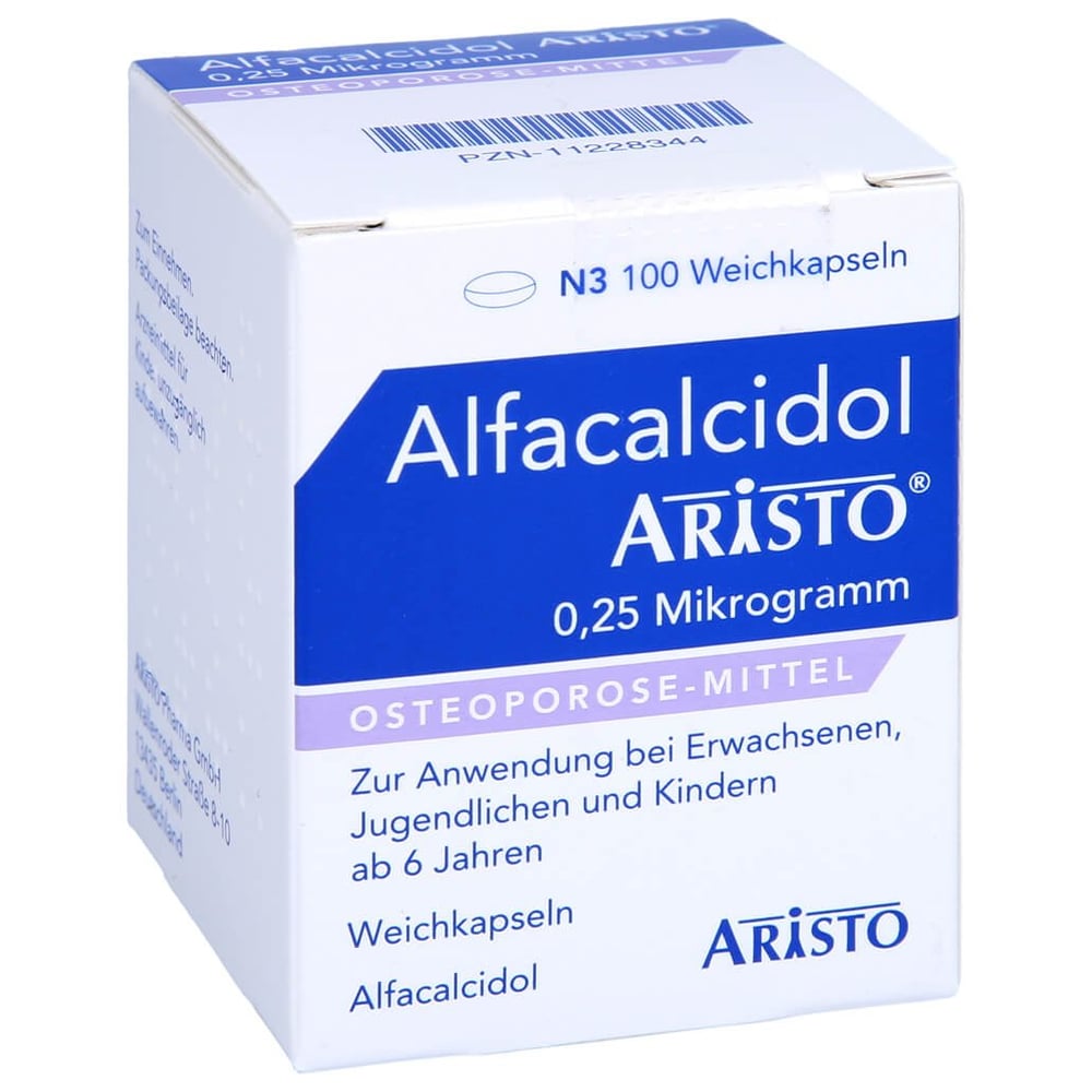 Alfacalcidol Aristo 0,25 Mikrogramm