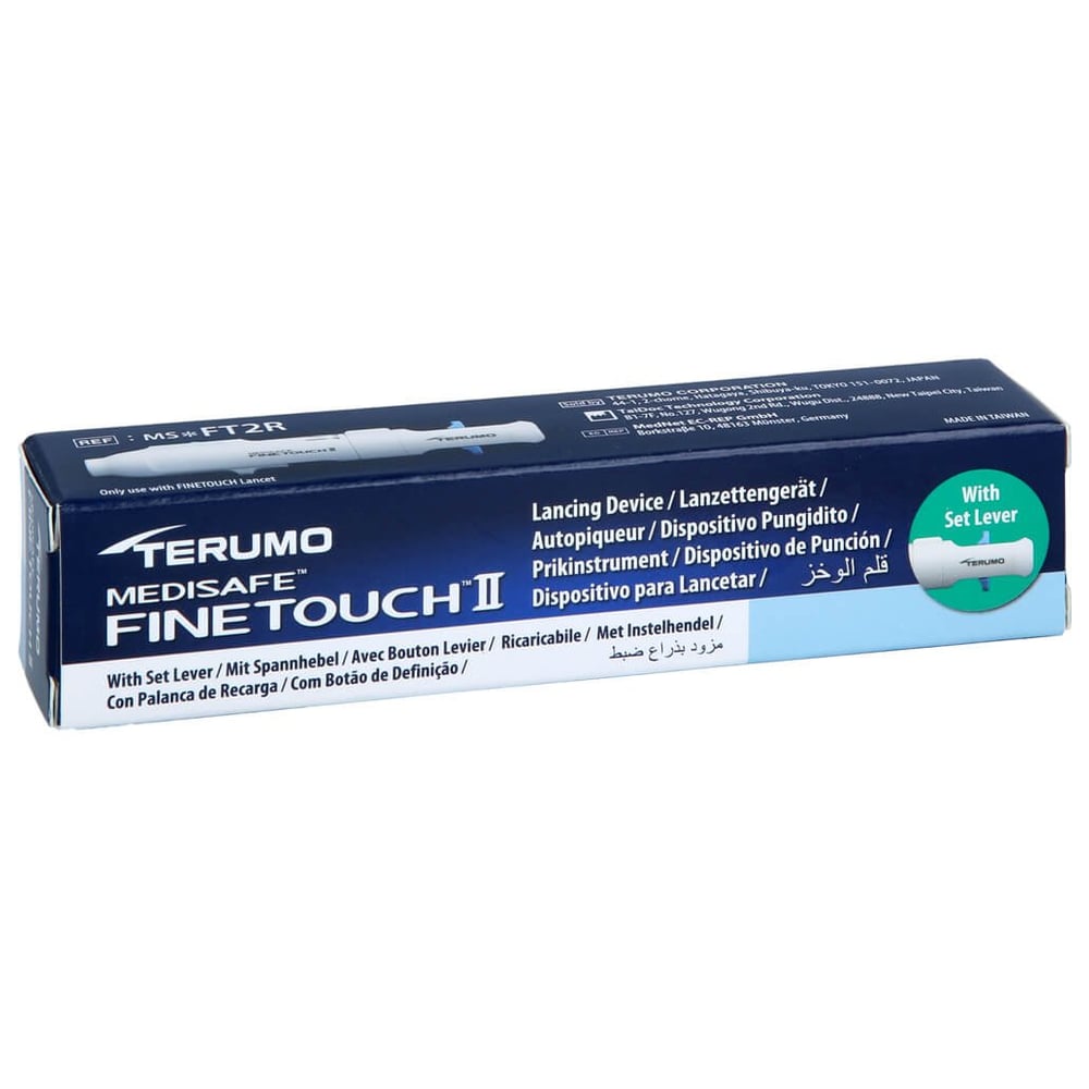 Terumo Medisafe FineTouch 2 Lanzettengerät m.Hebel