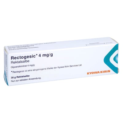 Rectogesic 4 mg/g Rektalsalbe