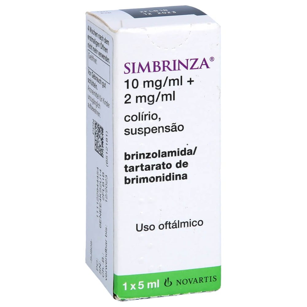 Simbrinza 10 mg/ml + 2 mg/ml Augentropfensusp.