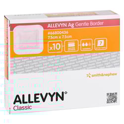 Allevyn 7.5x7.5cm Ag Ge Bo