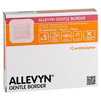 Allevyn Gentle Border 7.5x7.5 cm Verband