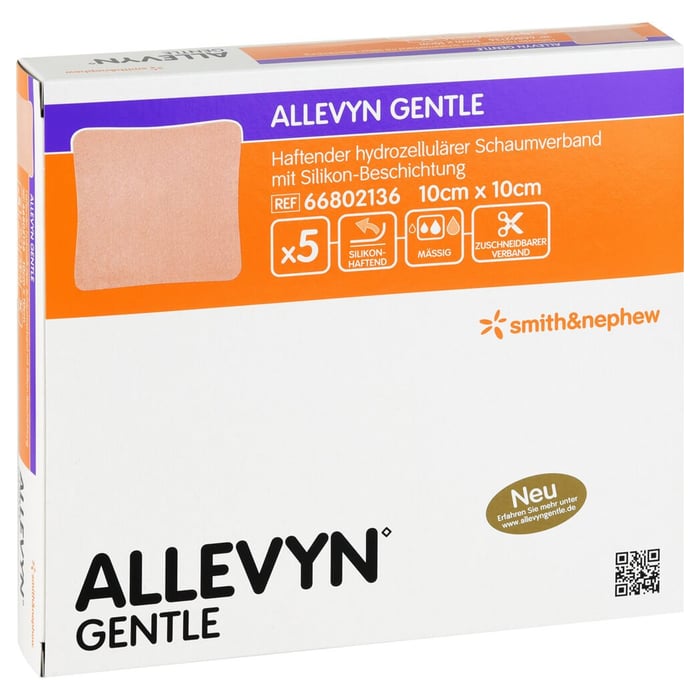Allevyn Gentle 10x10 cm Schaumverb.