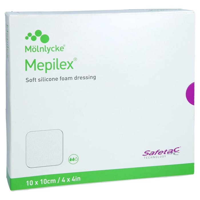 Mepilex 10x10 cm Schaumverband