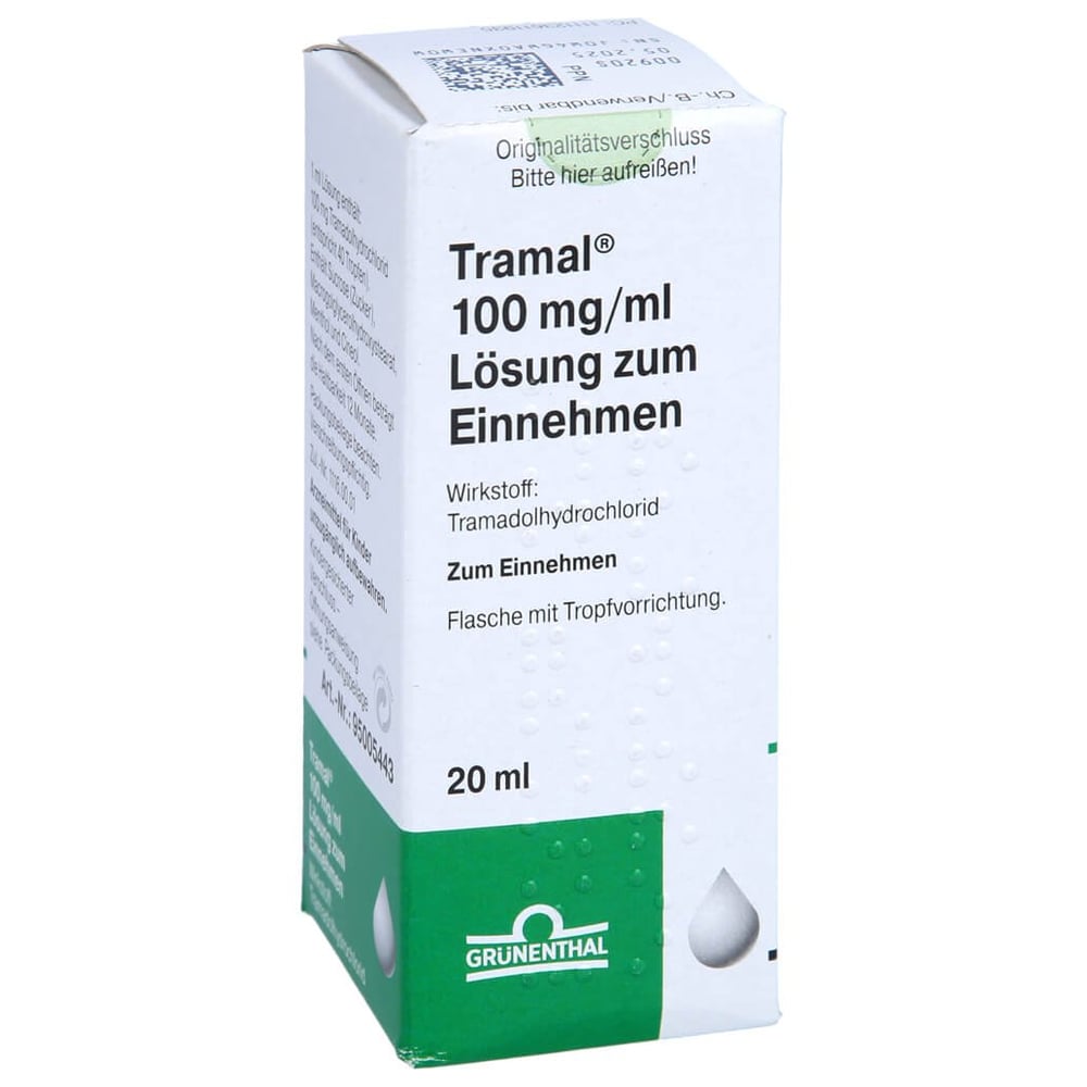 Tramal 100 mg/ml Lösung zum Einnehmen