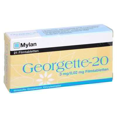 GEORGETTE-20 3 mg/0,02 mg Filmtabletten