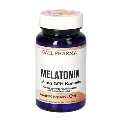 Melatonin 0,5 mg Gph Kap Produktbild 1