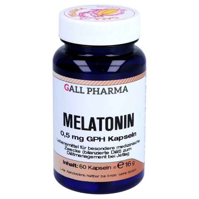 Melatonin 0.5mg Gph Kap