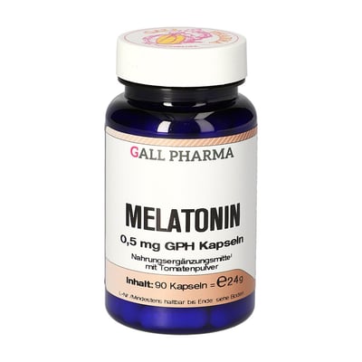 Melatonin 0,5 mg Gph Kap Produktbild 1