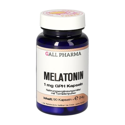 Melatonin 1 mg Gph Kap Produktbild 1