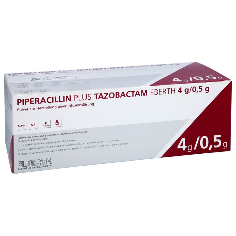 Piperacillin plus Tazobactam Eberth 4 g/0.5 g