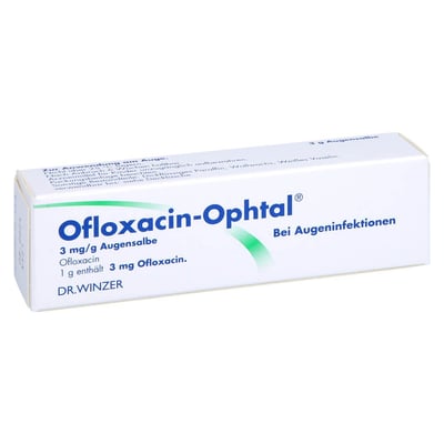 OFLOXACIN-Ophtal 3 mg/g Augensalbe