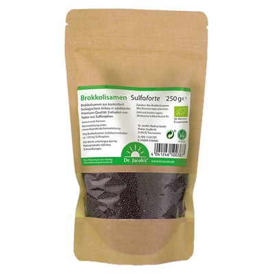 Brokkolisamen Sulfoforte BIO Brokkoli Sulforaphan Produktbild 1