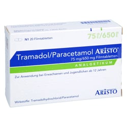 Tramadol/Paracetamol Aristo 75 mg/650 mg