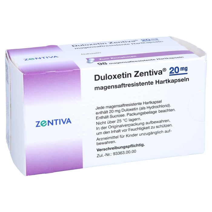 Duloxetin Zentiva 20mg
