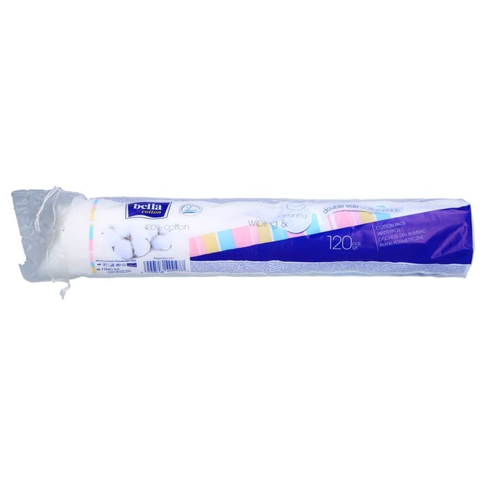 Bella Duo-Wattepads rund Cotton