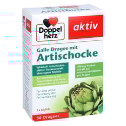 Doppelherz Galle-Dragee mit Artischocke