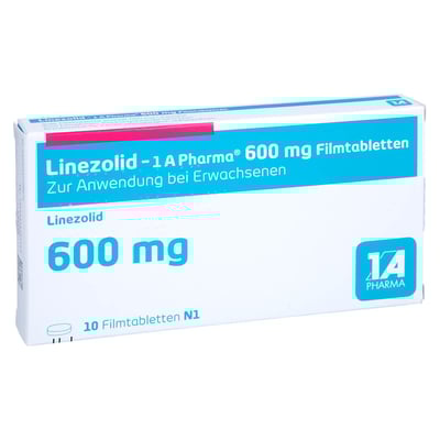 Linezolid - 1 A Pharma 600 mg Filmtabletten