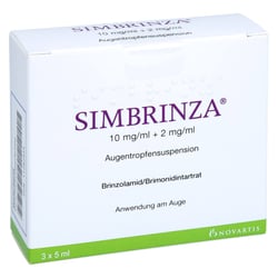 Simbrinza 10mg/ml+2mg/ml