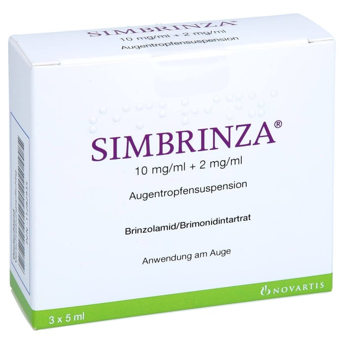 Simbrinza 10mg/ml+2mg/ml