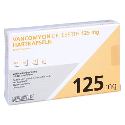 Vancomycin Dr. Eberth 125 mg Produktbild 1