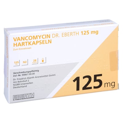 Vancomycin Dr. Eberth 125 mg Produktbild 1