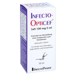 Infectoopticef Saft 100 mg/5 ml Granulat