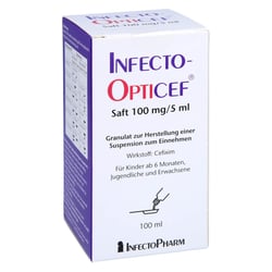 Infectoopticef Saft 100mg/5ml Granulat