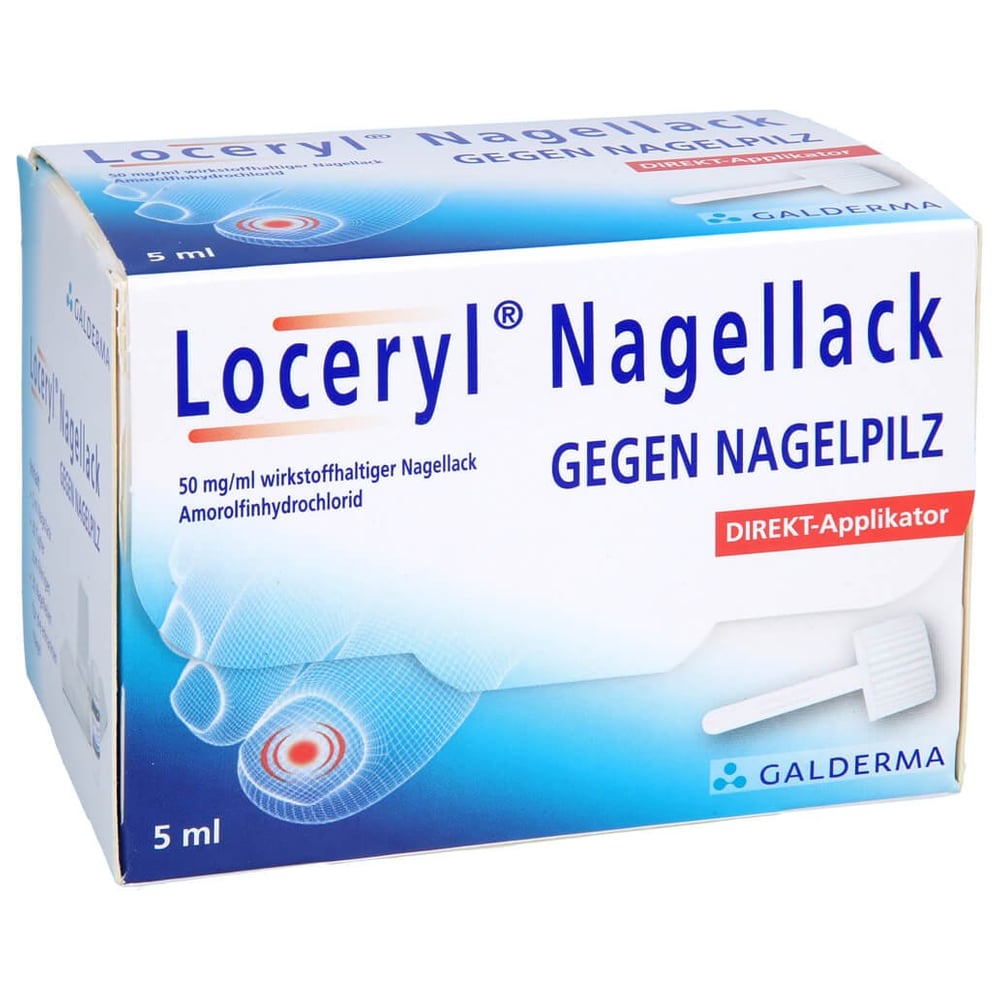 Loceryl gegen Nagelpilz