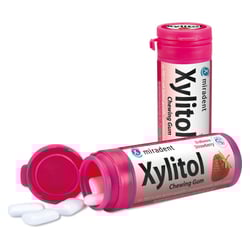 Xylitol Kaugummi Erdbeere Miradent