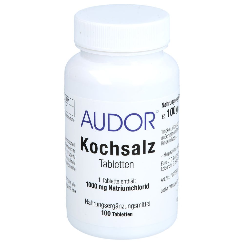 Kochsalz 1000 mg Tabletten Audor Pharma