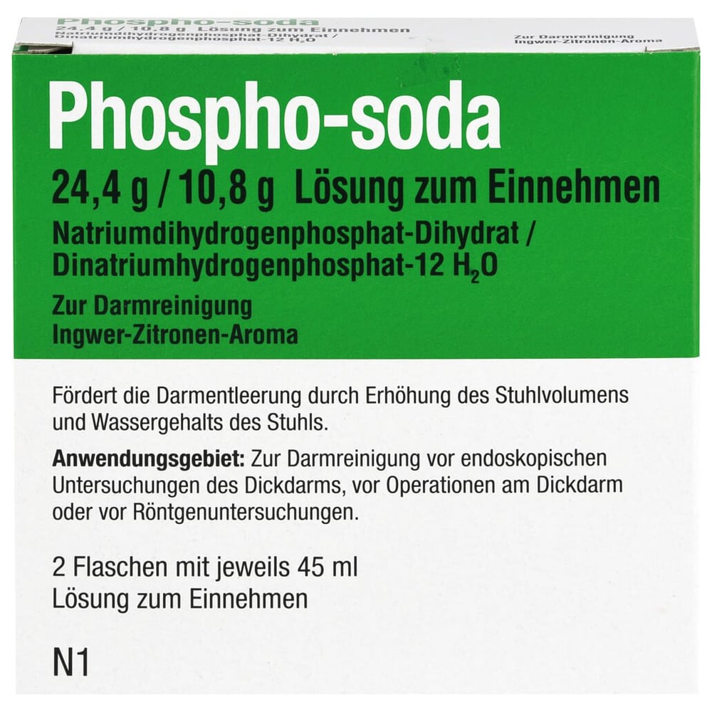 Phospho-soda 24.4 g / 10.8 g