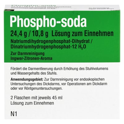 Phospho-soda 24.4 g / 10.8 g