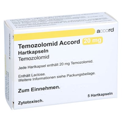 Temozolomid Accord 20 mg